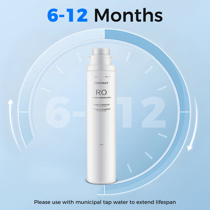 RO Filter Replacement for Countertop System 0.0001 Micron