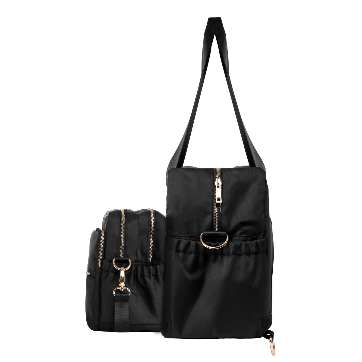 Pack Snap and Go 4-in-1 Weekender and Crossbody Travel Bag, Black - view 7
