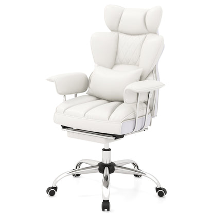 Big and Tall Executive Office Desk Chair with Footrest