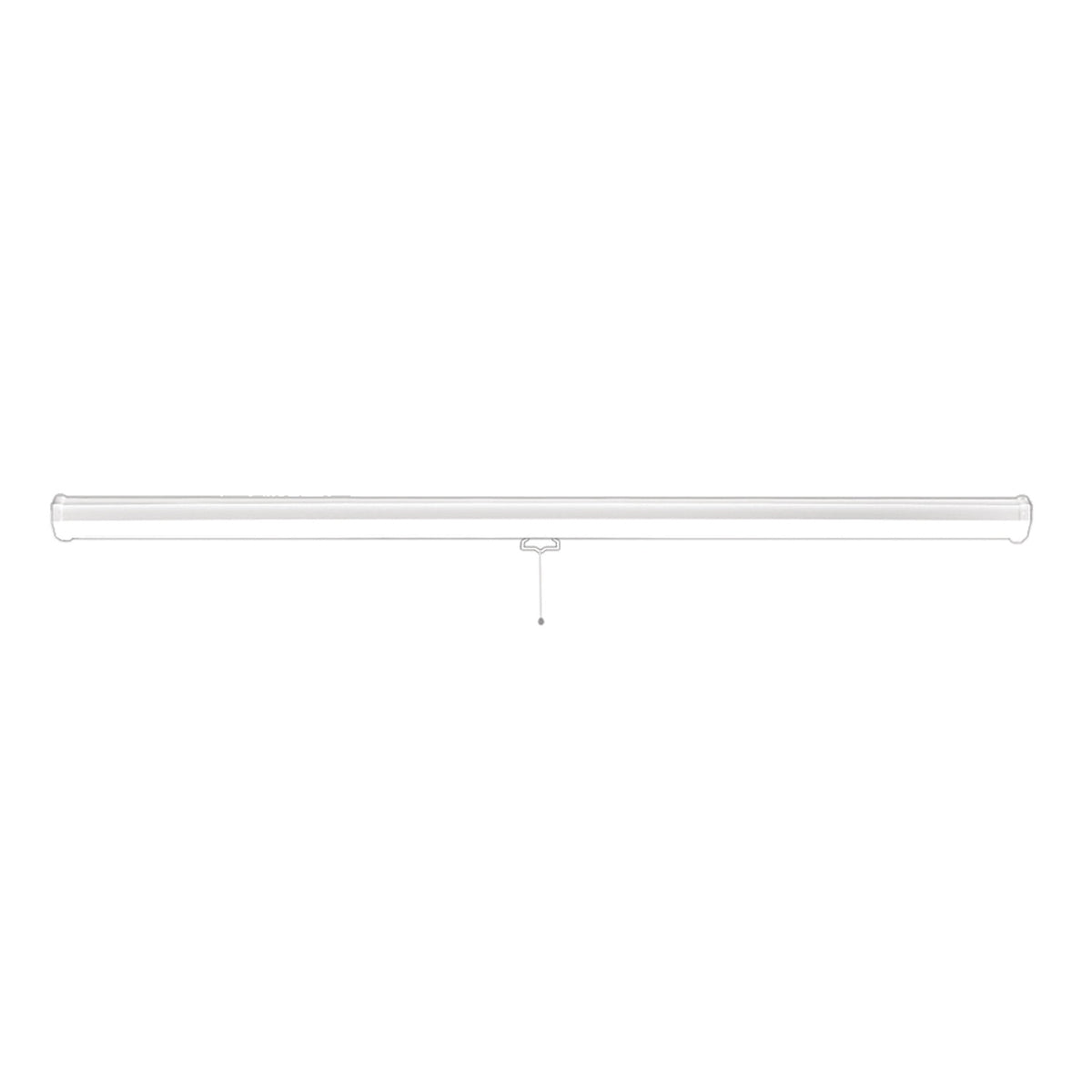 Pyle 84-In. Manual Pull-Down Projector Screen, 4:3 Matte White - view 4