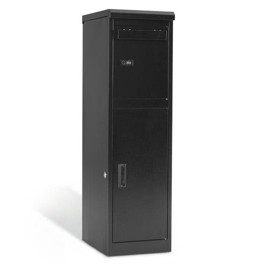 Package Delivery Box for Outside with Lockable Doors Coded Lock