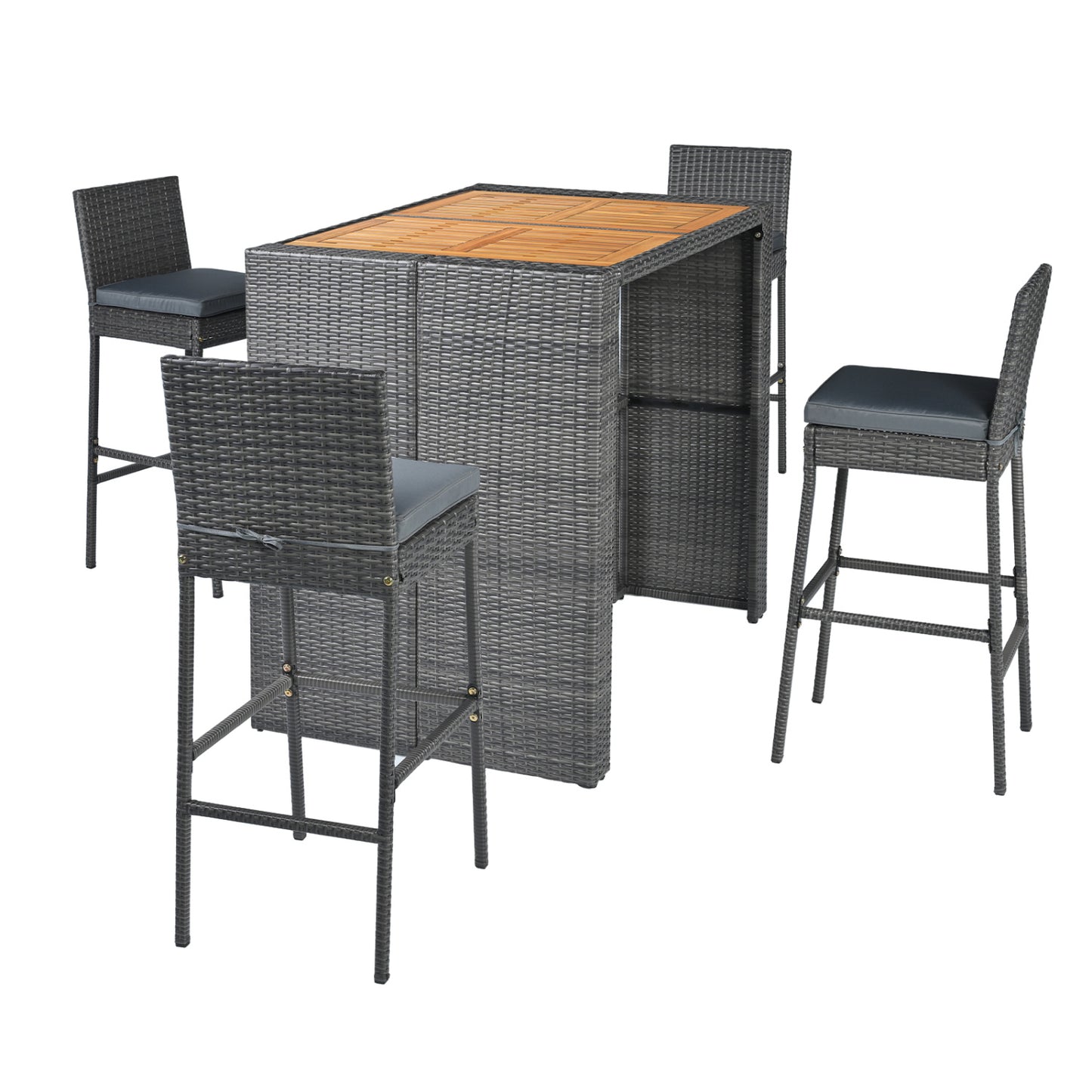 Patio Acacia Wood Dining Set for Home