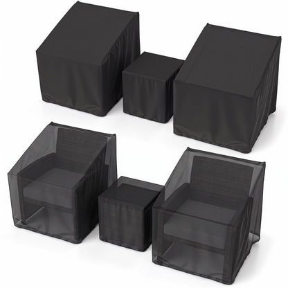 Waterproof Patio Furniture Covers for 3-Piece Bistro Set