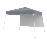 8 X 8 Feet Pop up Canopy Tent with 1 Sidewall and Portable Backpack