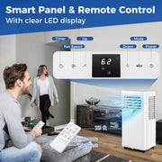 3-in-1 Portable AC, 8000/9000 BTU