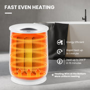 21L Bathroom Towel Warmer with Auto Shut-Gray - White