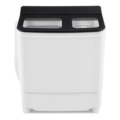 Portable Washing Machine 18 lbs Mini Laundry Machine with 11 LBS Washer-Black
