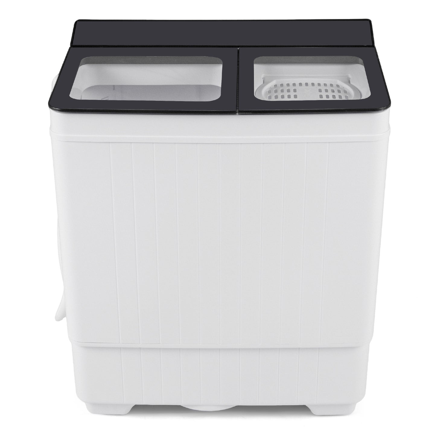 Portable Washing Machine with 18 LBS Washer and 8 LBS Spinner Combo-Gray
