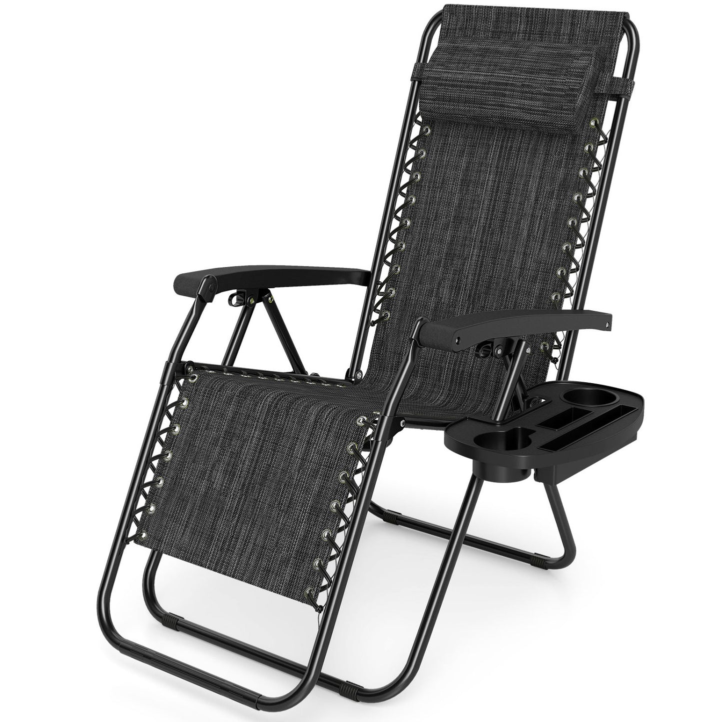 Zero Gravity Recliner Chair with Cup Holder and Pillow