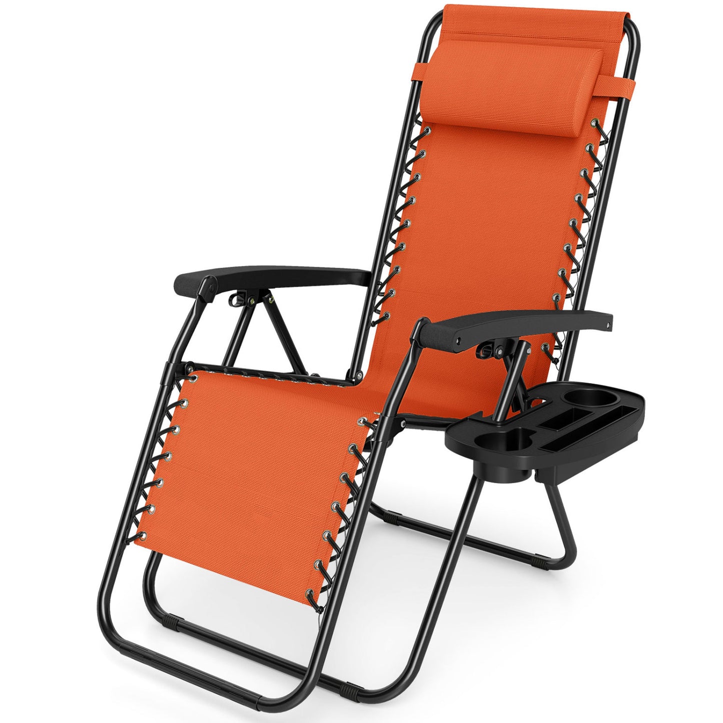 Zero Gravity Recliner Chair with Cup Holder and Pillow
