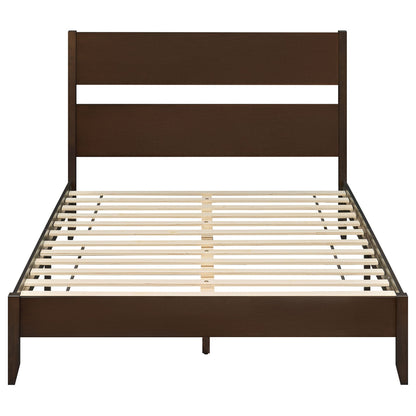 Queen Bed Frame with Headboard and Solid Wood Legs