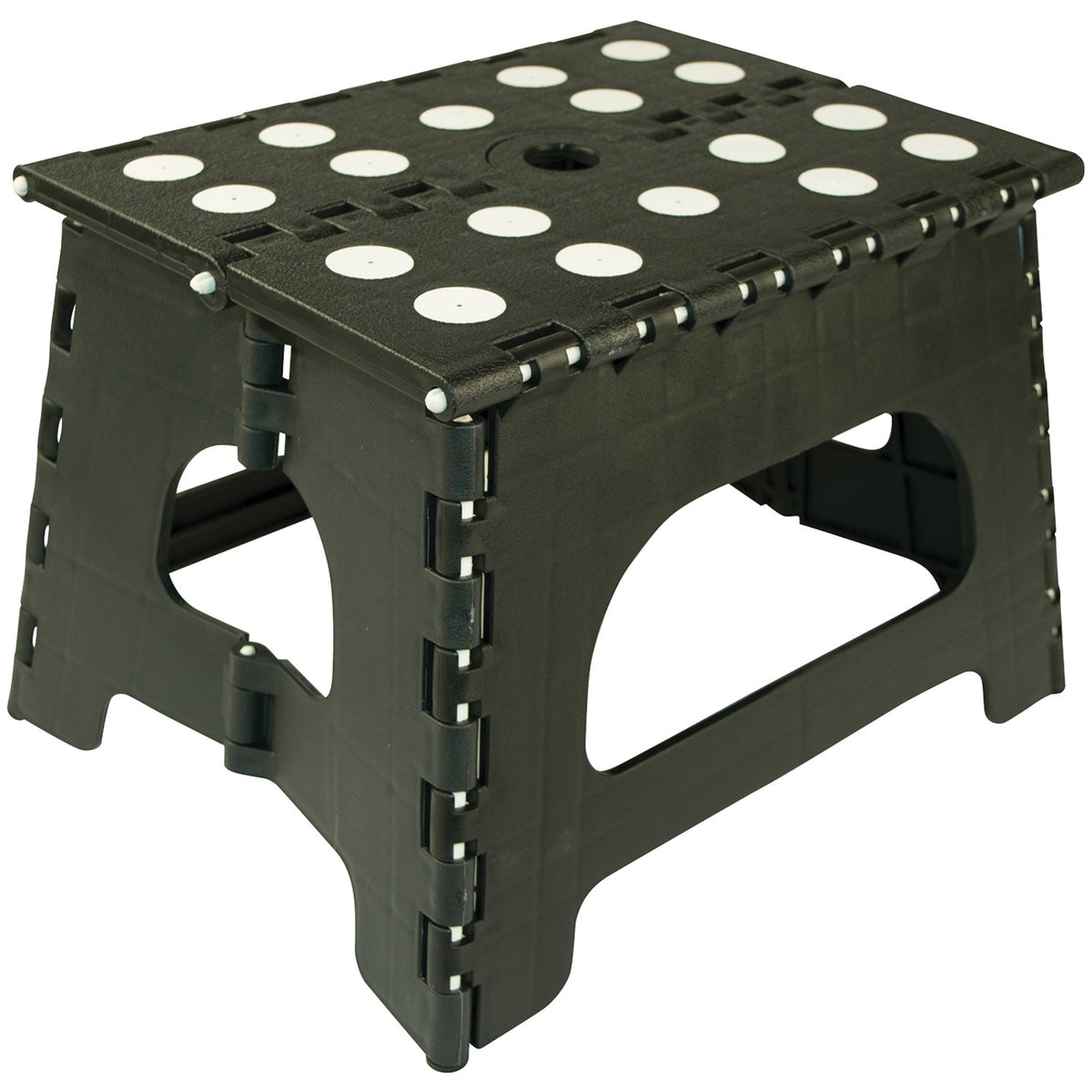 Range Kleen 1-Step Folding Step Stool, Black