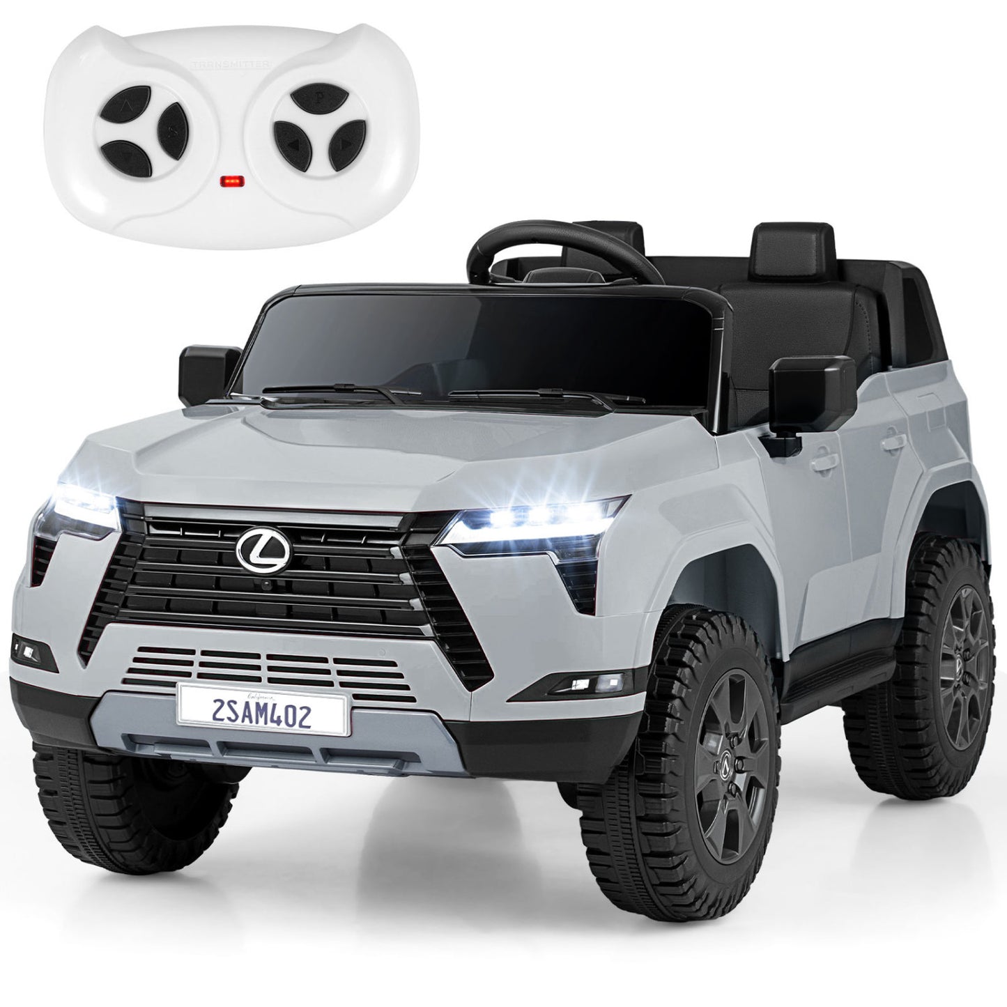 Ride on Car 24V 4WD Licensed LEXUS GX550 Electric Vehicle with Remote for Boys Girls Aged 3+