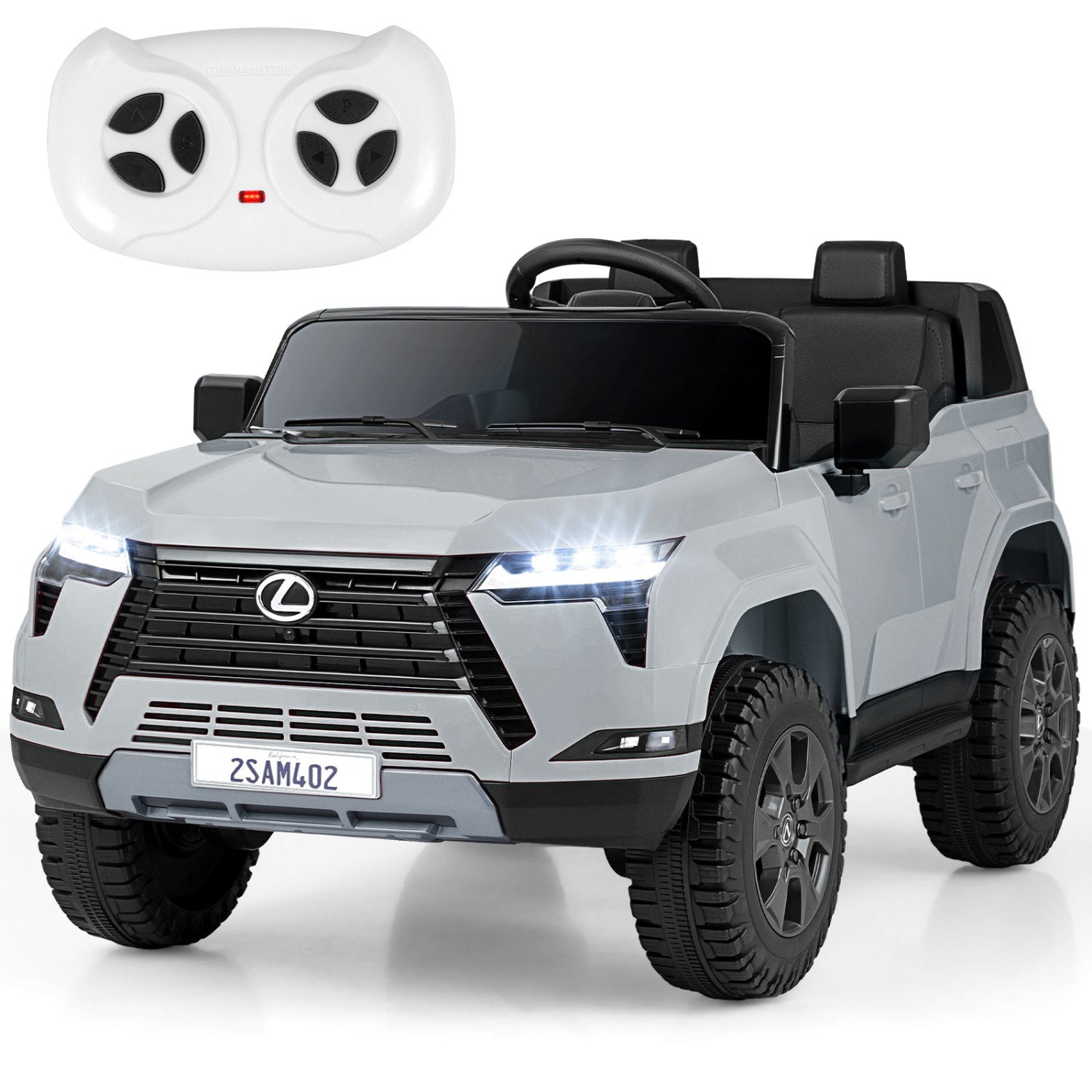 Ride on Car 24V 4WD Licensed LEXUS GX550 Electric Vehicle with Remote for Boys Girls Aged 3+