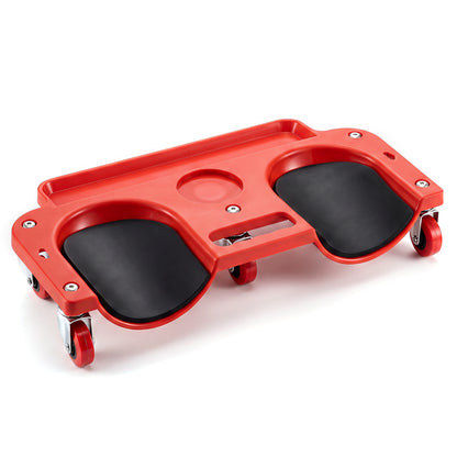 Rolling Knee Creeper with 360° Swivel Casters & Tool Trays