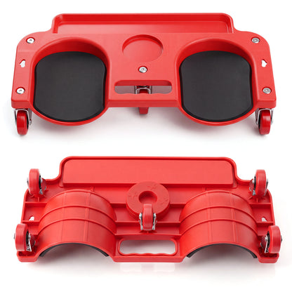 Rolling Knee Creeper with 360° Swivel Casters & Tool Trays
