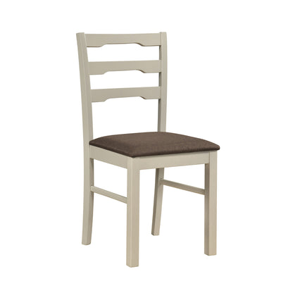Upholstered Dining Chairs Set of 4 with Wood Frame