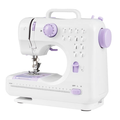 Sewing Machine for Beginners Mini Sewing Machine with 12 Built-in Stitches
