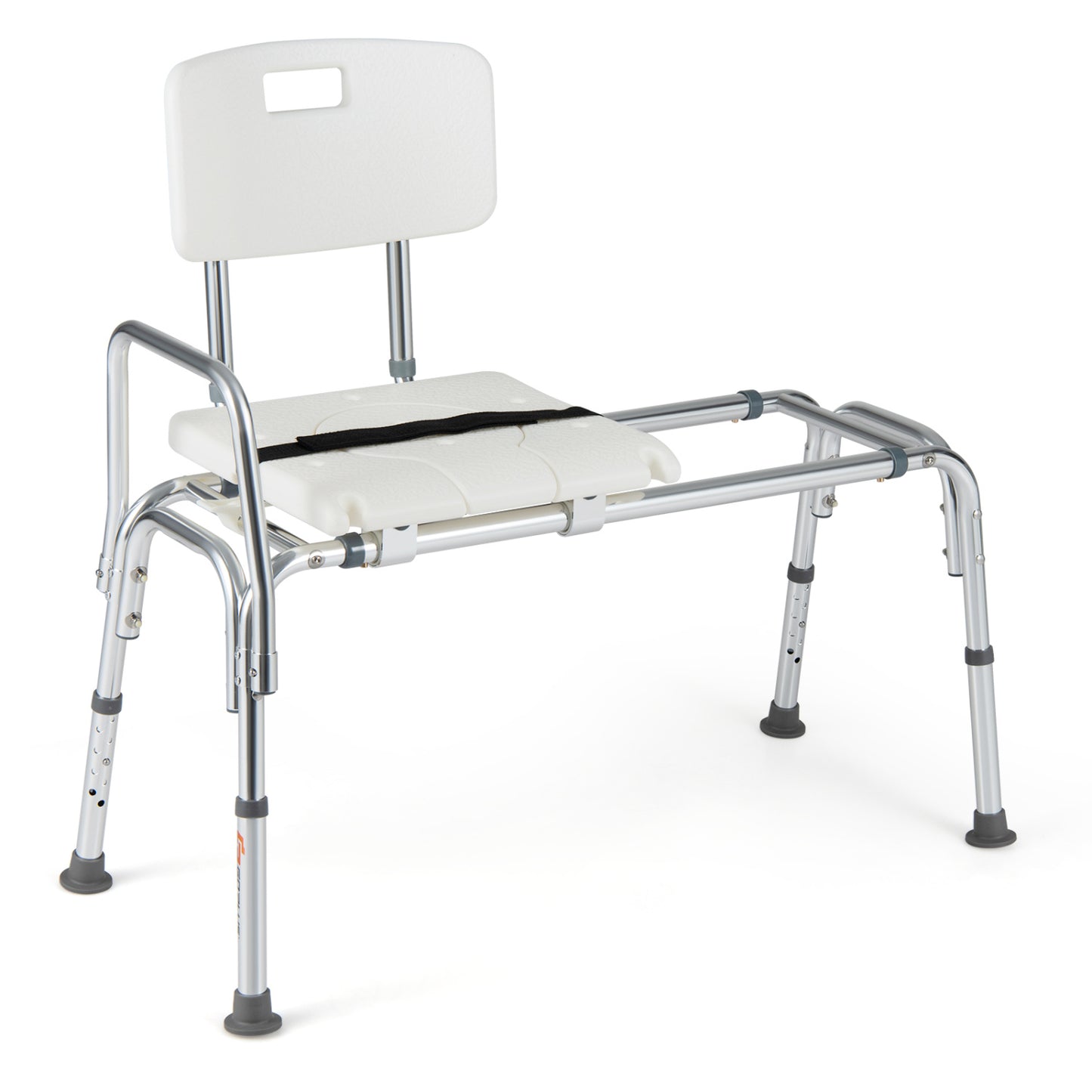 Sliding Transfer Bench with Adjustable Height for Bathtub
