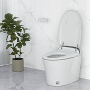 One-Piece Elongated Smart Toilet Bidet 1.28 GPF Dual-flush