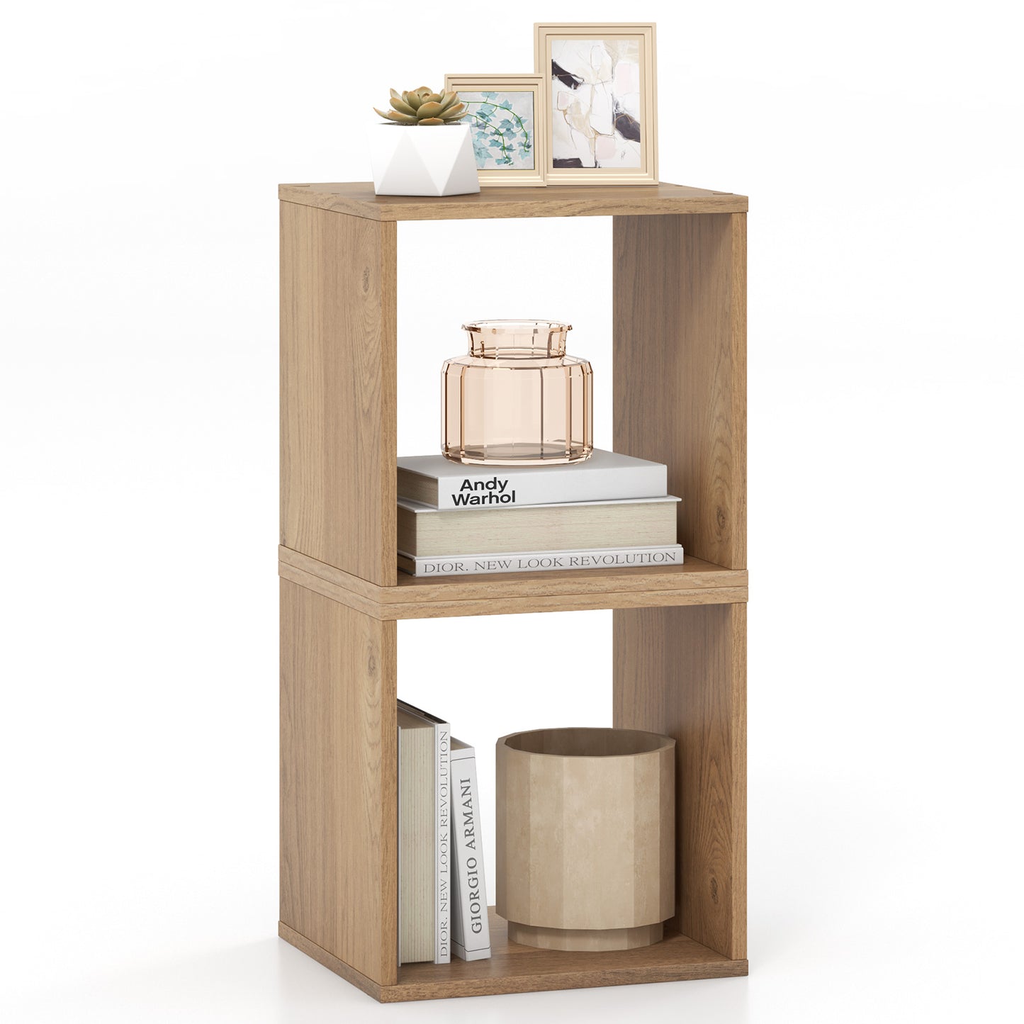 Cube Storage Organizer Set of 2 for Living Room Bedroom Study