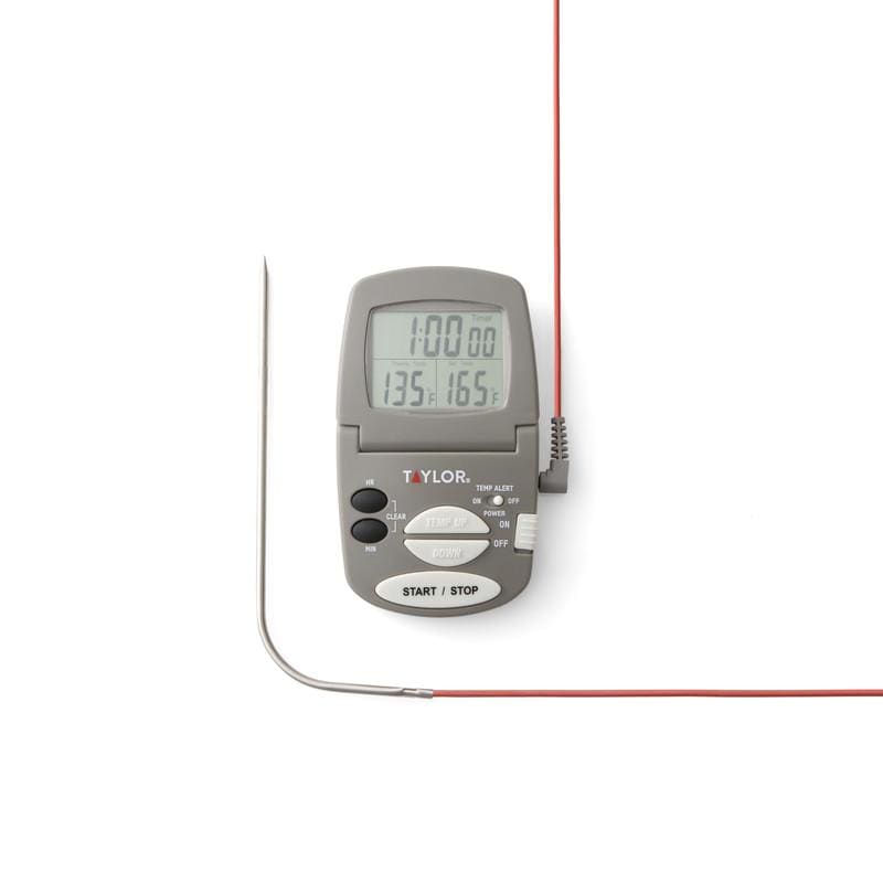 Taylor Digital Cooking Thermometer & Timer with Wired Probe - view 5