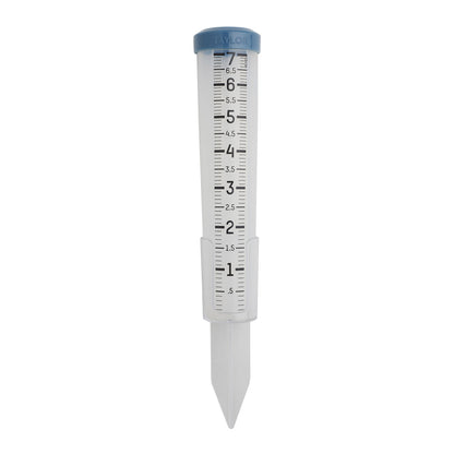 Taylor 7-In. Capacity Freeze-Proof Silicone Rain Gauge with Stake