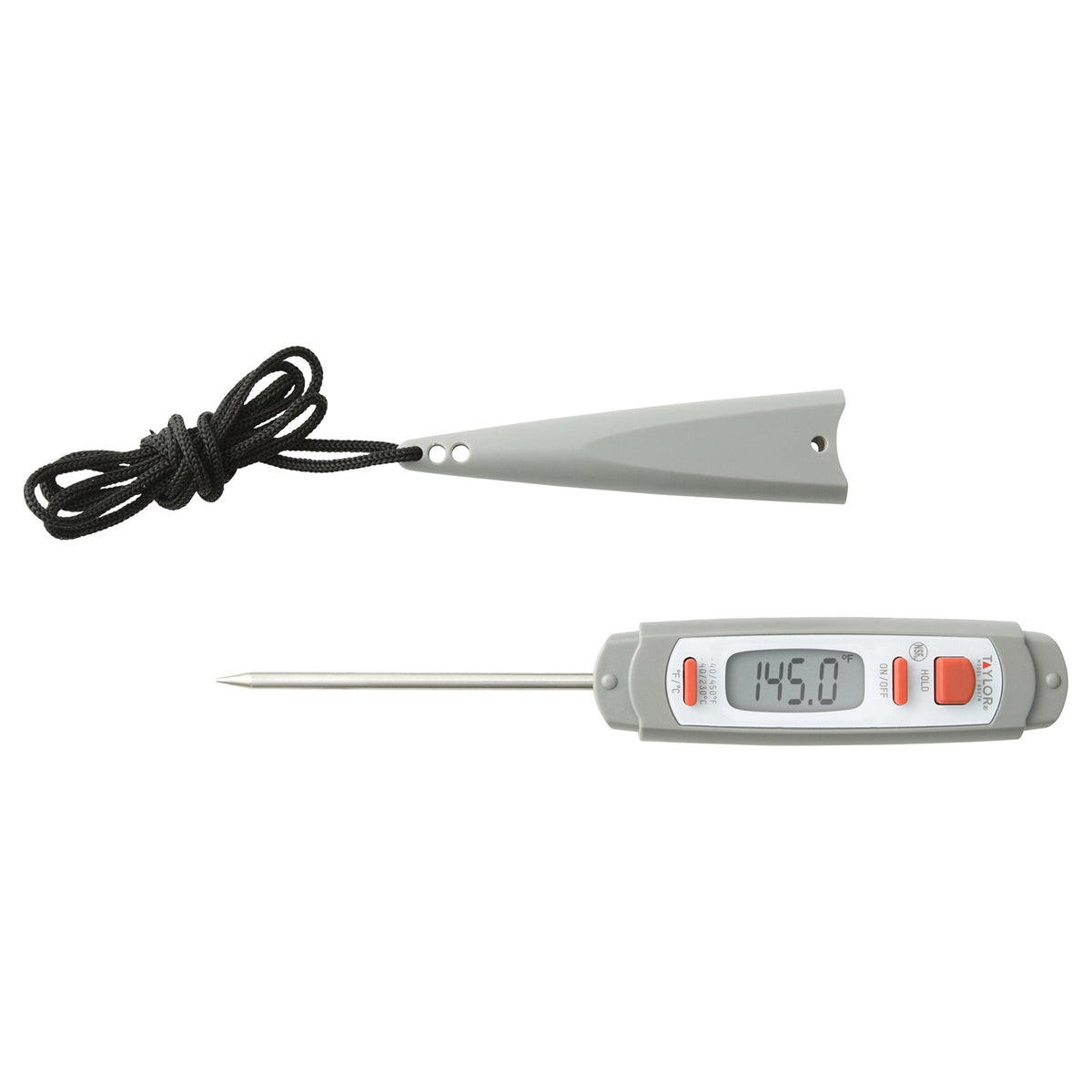 Taylor Antimicrobial Waterproof Instant-Read Digital Thermometer