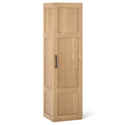 Tall Storage Cabinet with 4 Storage Shelves for Bathroom Living Room-Natural