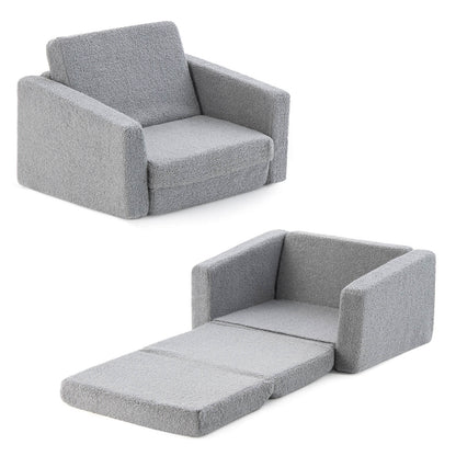 2-in-1 Children’s Convertible Sofa to Lounger-L