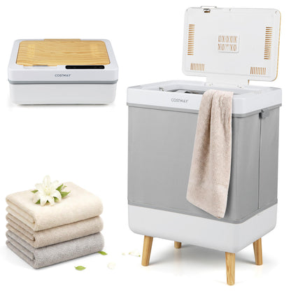 Foldable Towel Warmer Bucket with Auto Shut-Off - 9.5 Gallon
