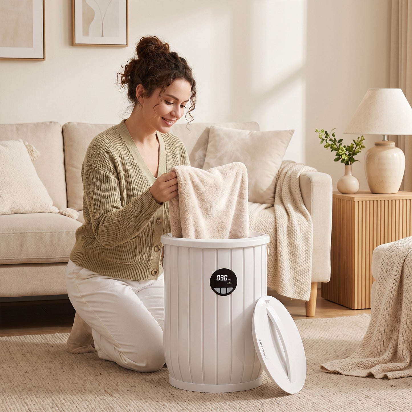 Towel Warmer Bucket with Auto Shut Off - 5 Gallon