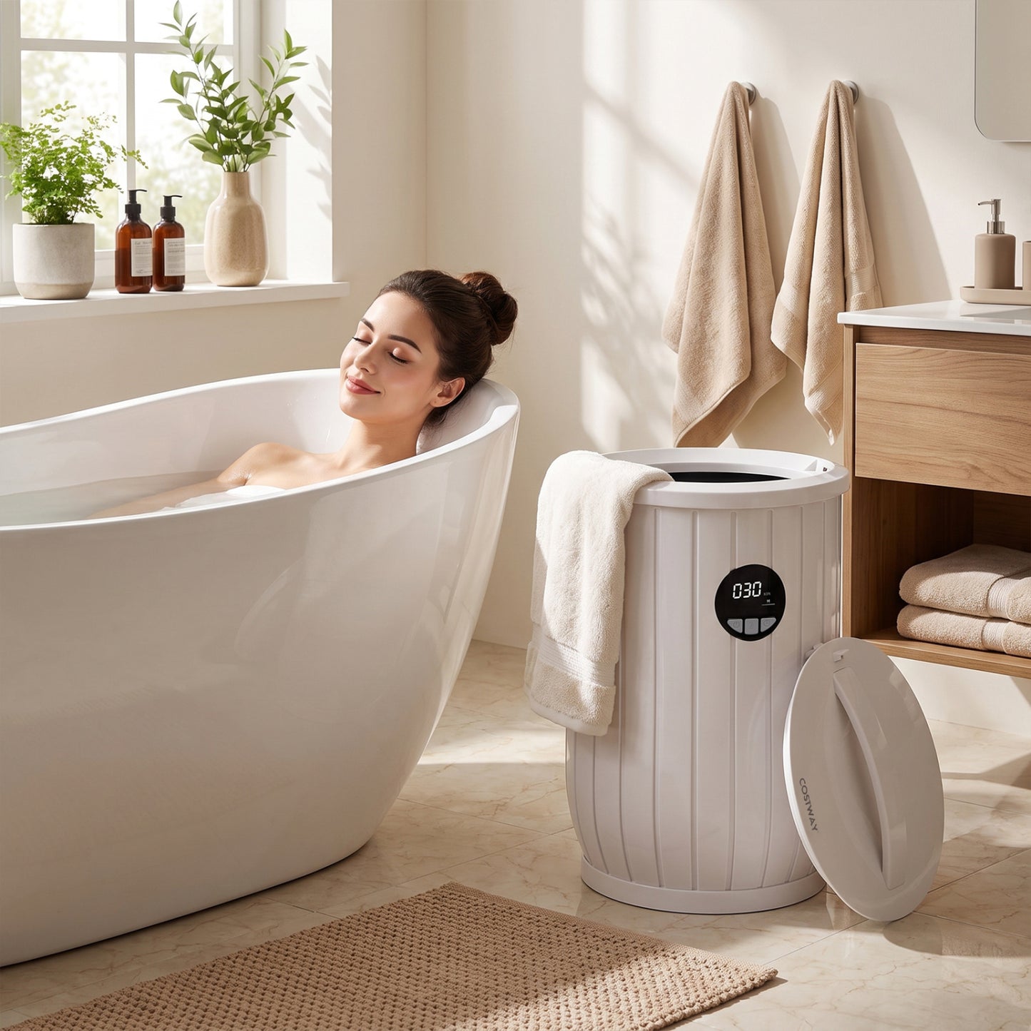 Towel Warmer Bucket with Auto Shut Off - 5 Gallon