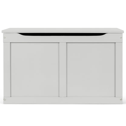 Safety Hinge Wooden Chest Organizer Toy Storage Box