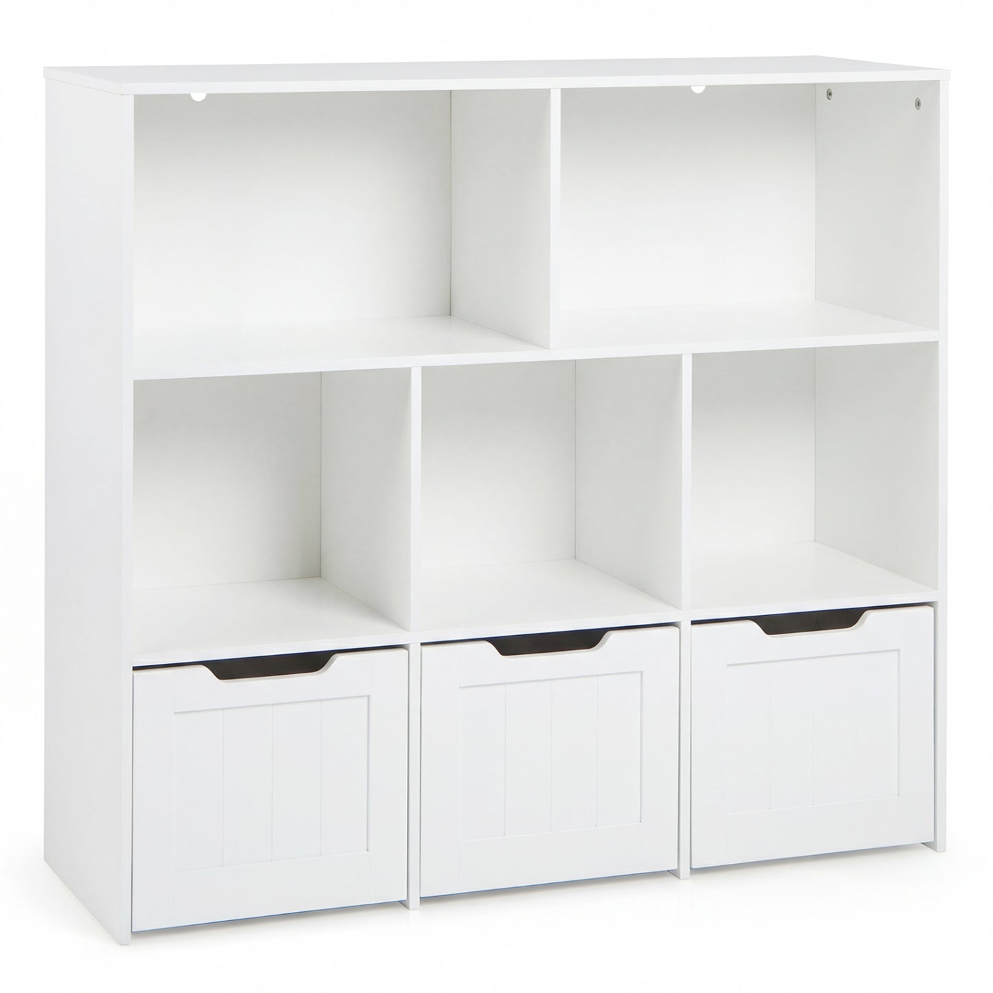 Kids Storage Organizer with 3 Drawers and 5 Cubbies