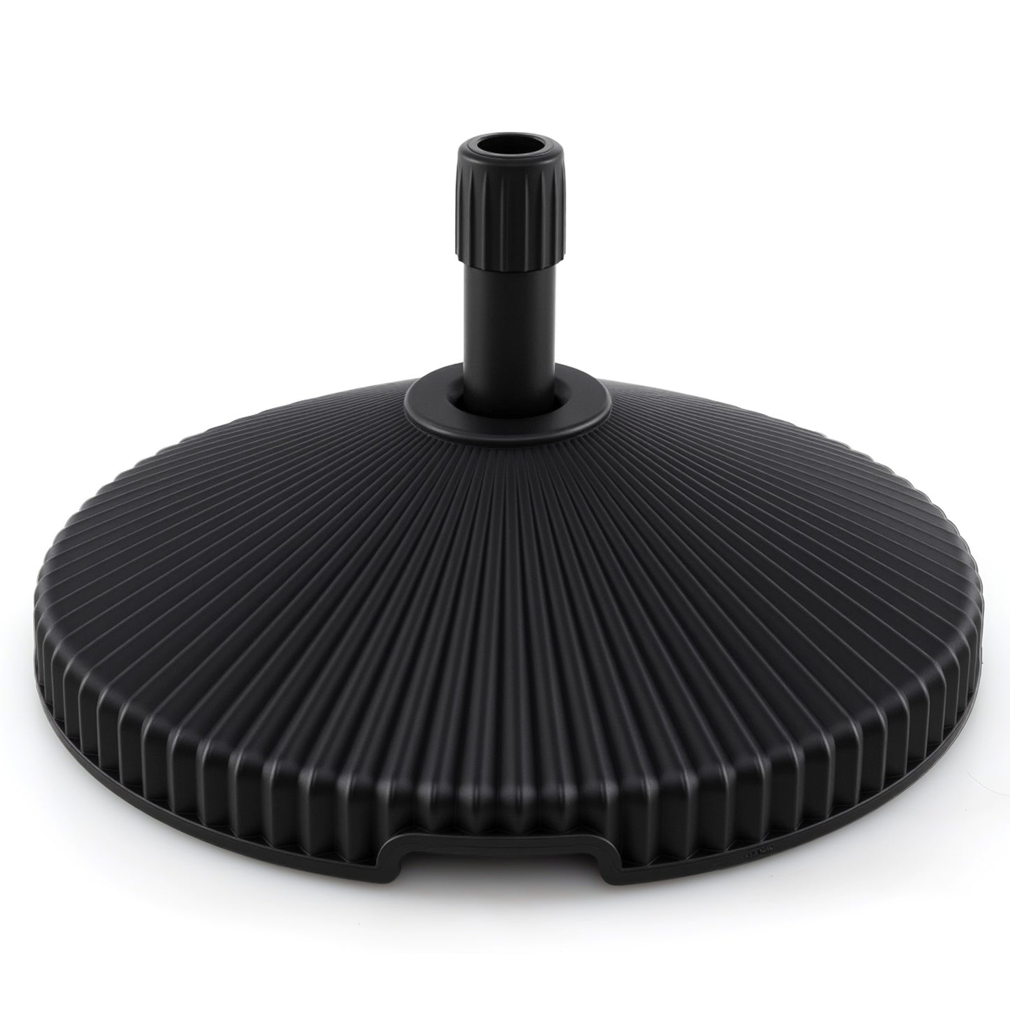 Outdoor Umbrella Base with Shell Texture - Water & Sand Fill