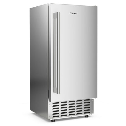 Under Counter Nugget Ice Maker with Timer & Self-Cleaning