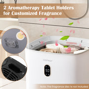 20L Towel Warmer Bucket with PTC Air Heater for Rapid and Even Heating-White