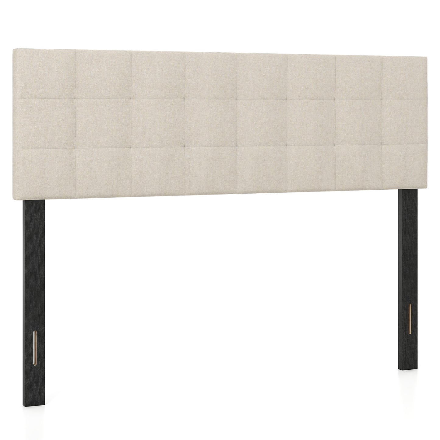 Upholstered Headboard Queen/Full Size with Adjustable Legs