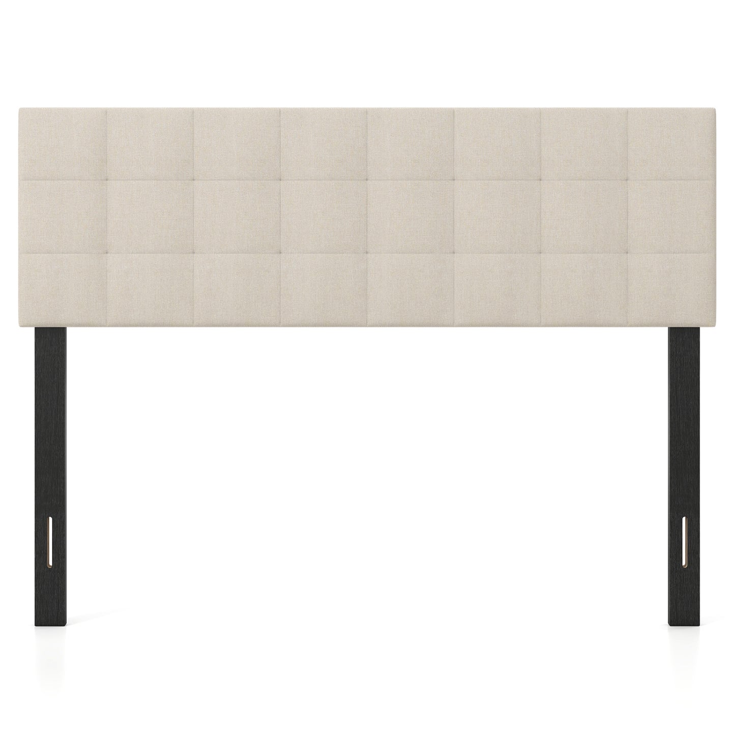 Upholstered Headboard Queen/Full Size with Adjustable Legs