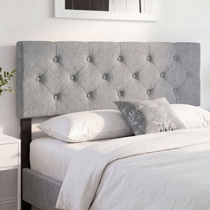Upholstered Tufted Headboard Queen/Full Size with Adjustable Legs
