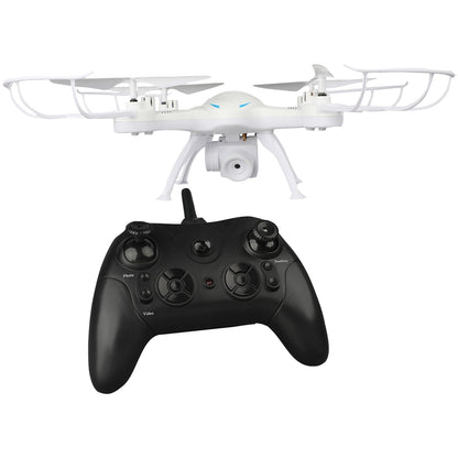 Vivitar DRC-188 Wi-Fi Camera Drone with One-Key Takeoff & Return, Flips & Live Video, White - view 7