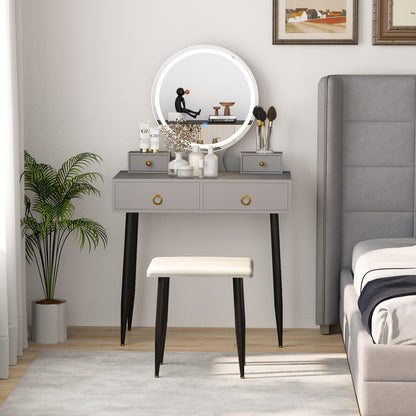 Vanity Table Set with Mirror