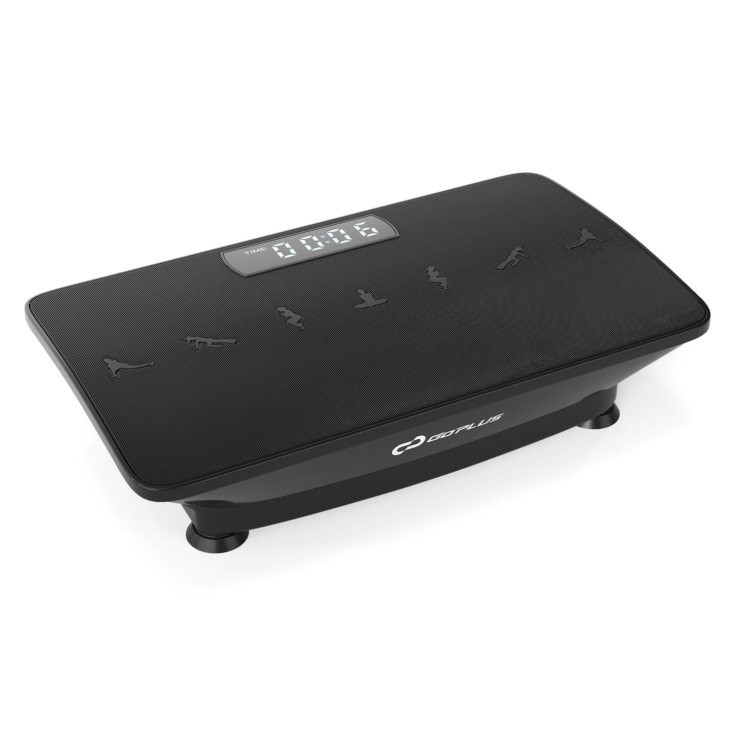 Vibration Plate Exercise Machine with Gravity Sensor for Home-Black