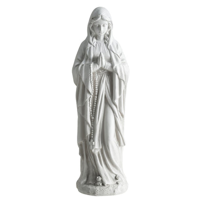 Virgin Mary Statue 29.5 inch Tall Outdoor Religious Sculpture