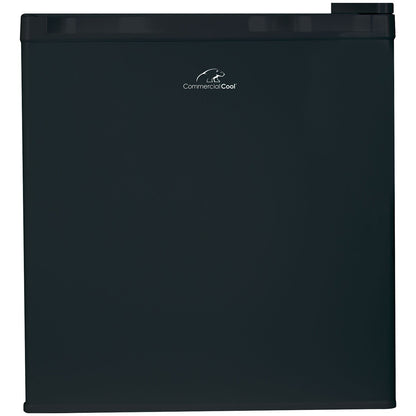 Commercial Cool 1.6 Cu. Ft. Compact Refrigerator with Freezer Compartment, Black