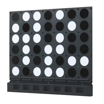 Wall-Mounted Jumbo 4-in-a-Row Game with Acrylic Discs
