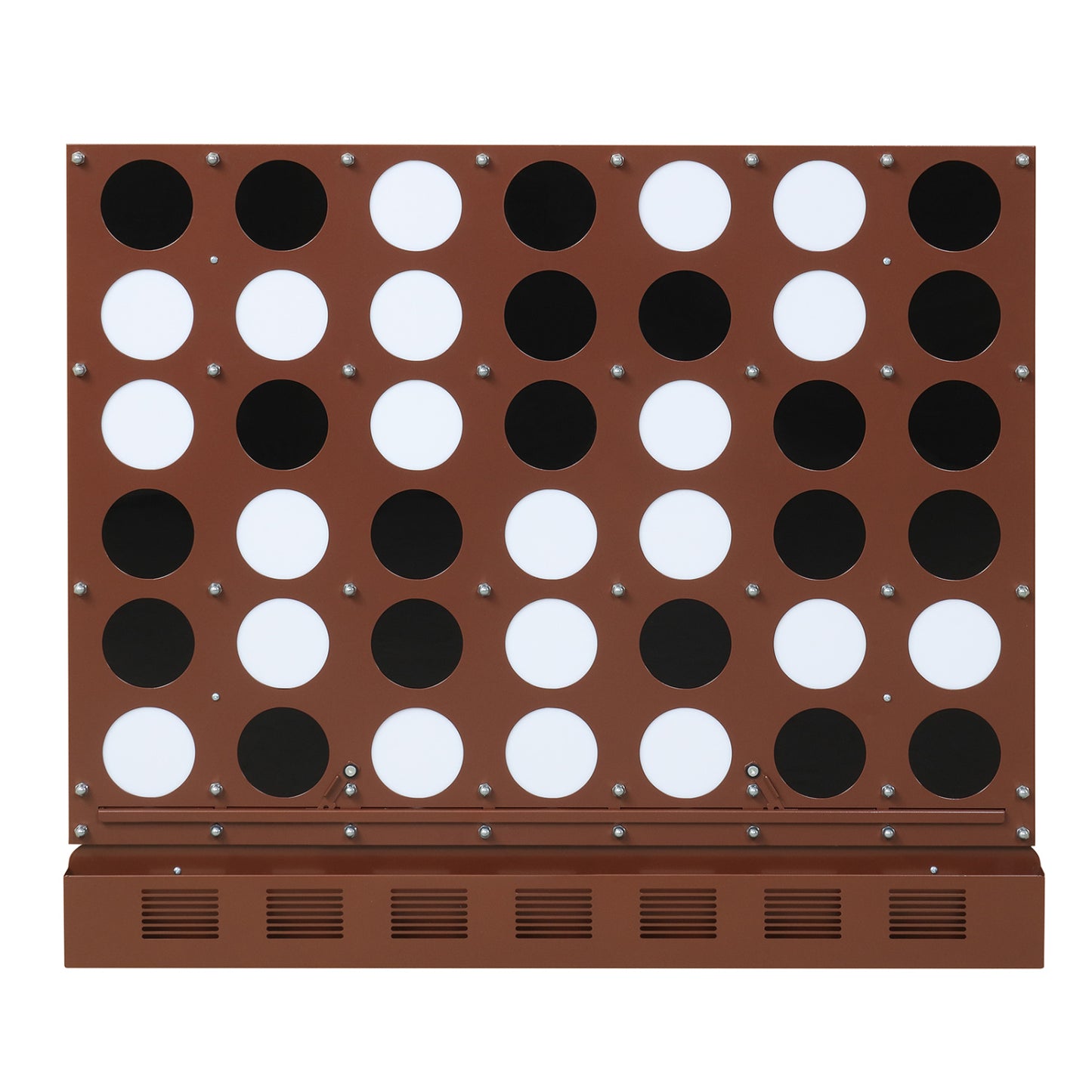 Wall-Mounted Jumbo 4-in-a-Row Game with Acrylic Discs