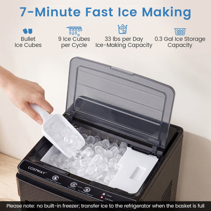 3-in-1 Water Dispenser with Ice Maker - Bottom Loading