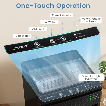 3-in-1 Water Dispenser with Ice Maker - Bottom Loading